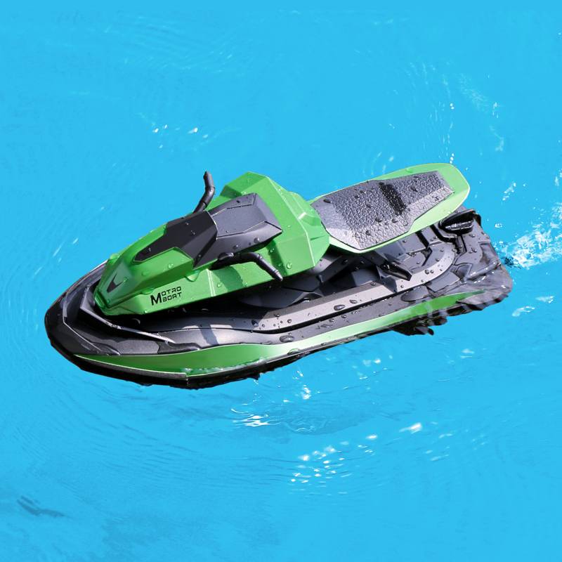 JJRC S9 1/14 2.4G Motorcycle Double Motor Two Speed Vehicle RC Boat Remote Control Boat Models Outdoor Toys for Boy Kid Gift