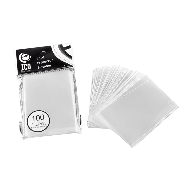 65*90mm Card Protector Magic Killers of Three Kingdom Football Star Card Transparent Unsealed Game Sleeves Board Cards