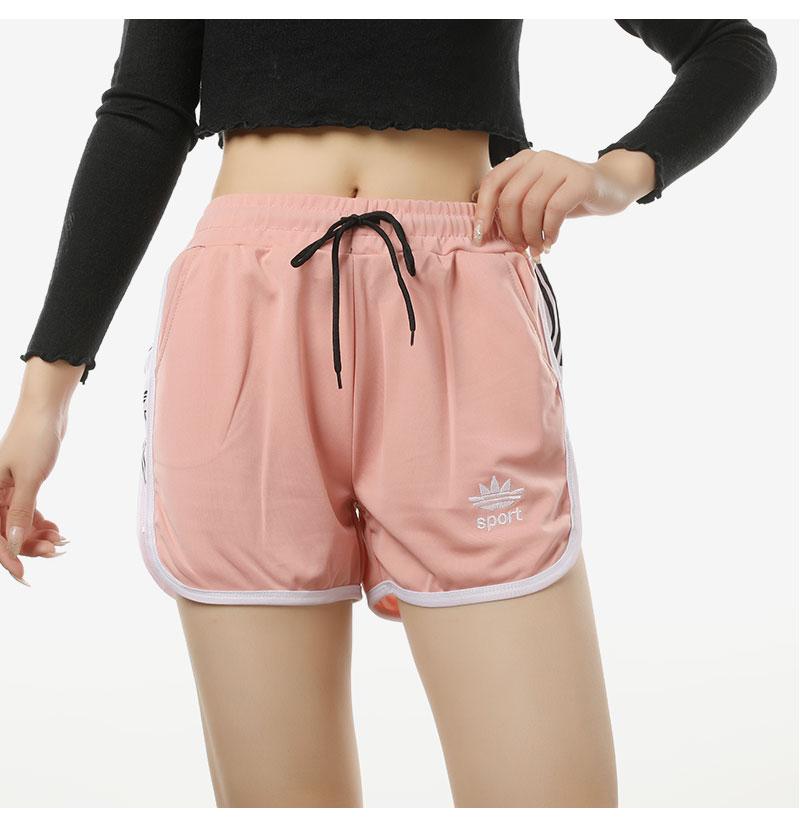 New Summer Sports Short Women Gym Shorts High Waist Summer Casual Elastic Waist Beach Women Short Pants