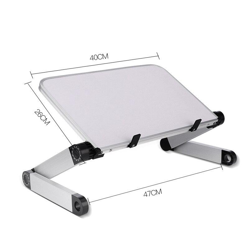 Portable Laptop Table Adjustable Notebook Stand Desk for Office Bed Folding Desk Adjust 360 Degree Laptop Computer Stand Holder