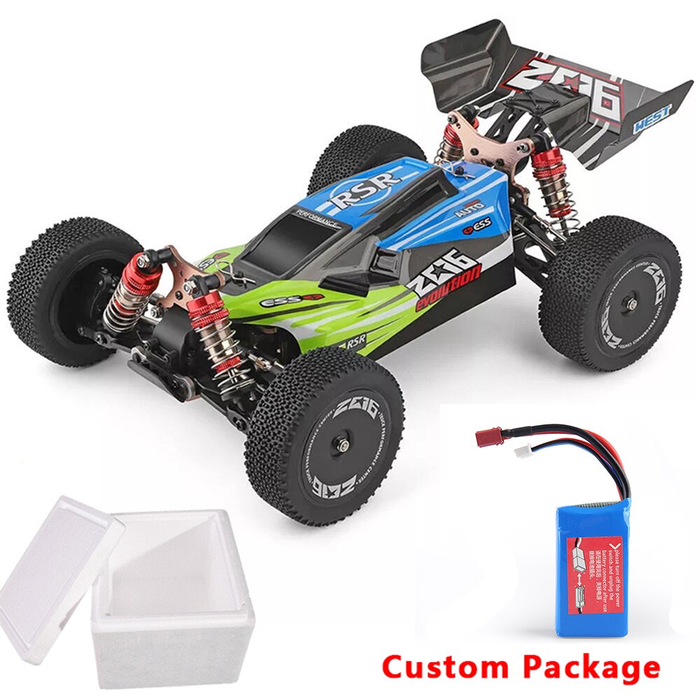 2020 New 1/14 144001 RTR 2.4GHz RC Car Scale Drift Racing Car 4WD Metal Chassis Hydraulic Shock Absober Off-Road Vehicle Toy