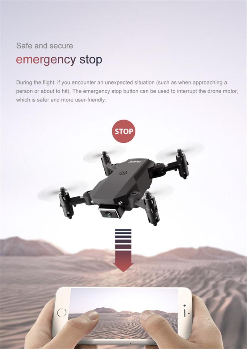 RC Quadcopter four-axis aircraft S66 mini folding drone dual camera high-definition aerial photography super longlife Airplane
