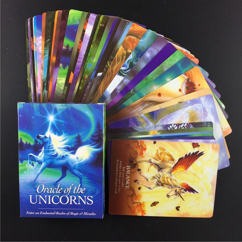 Super Attractor Tarot Card Deck Full English Guidebook Read Fate Family Party Board Game Oracle Playing Cards