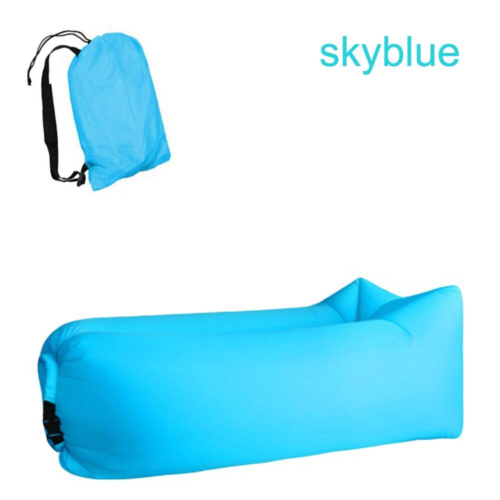 Camping inflatable Sofa lazy bag 3 Season ultralight down sleeping bag air bed Inflatable sofa lounger trending products