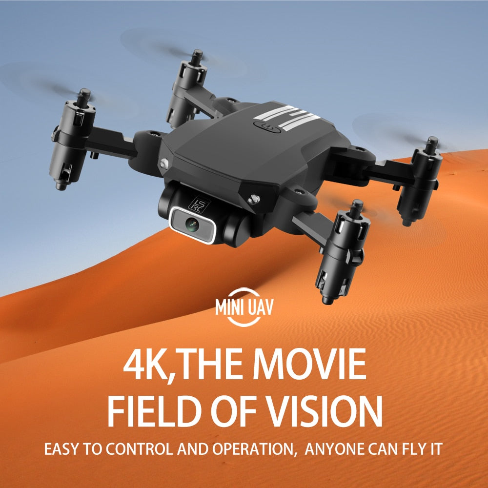 SHAREFUNBAY drone 4k HD wide angle camera wifi fpv drone height keeping drone with camera mini drone video live rc quadcopter