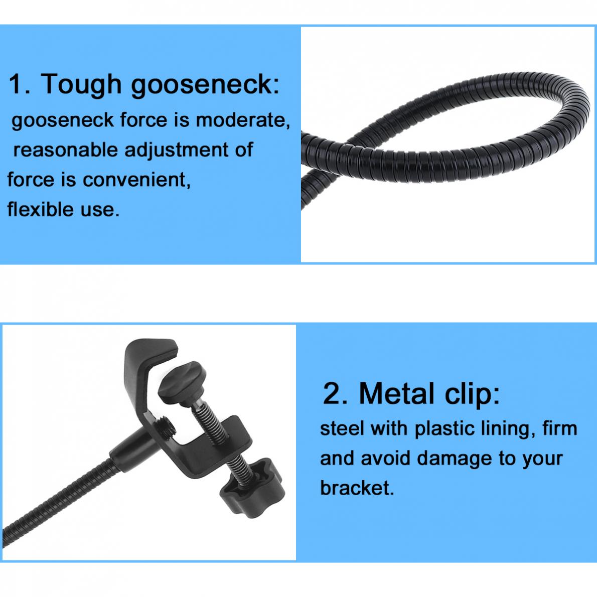 Double Layer Studio Microphone Flexible WindScreen Mask Mic Pop Filter Shield 100/155MM for Speaking Recording Accessories