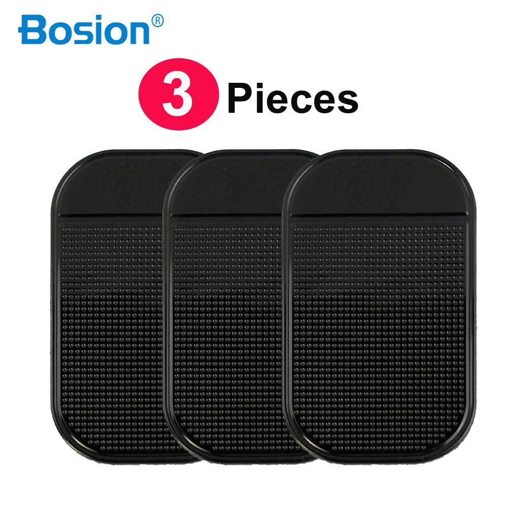 3Pcs Car Anti Slip Pad Silica Gel Sticky Pad Dashboard Mobile Phones Shelf Non-slip Mat Cushion for Sunglasses MP3 DVR Holder