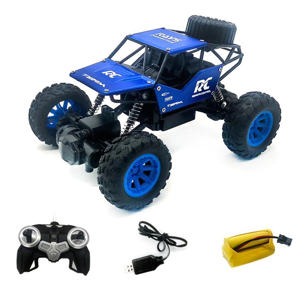 1:18 High Speed Alloy RC Car 2.4G Remote Control Off-road Climbing Vehicle Toy Big Horsepower Monster Truck For New Year Gifts