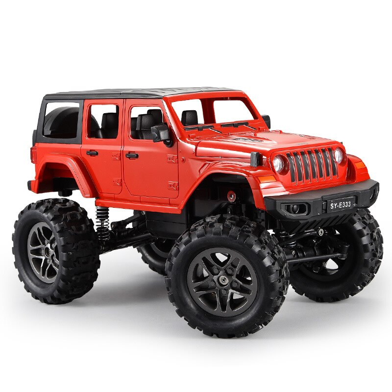 2.4G 1:14 Remote Control Four-Wheel Drive High-Speed Car Rc Climbing Car Children'S Toy SUV Truck Wranglers car