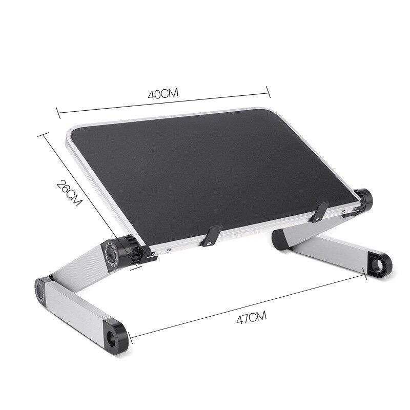Portable Laptop Table Adjustable Notebook Stand Desk for Office Bed Folding Desk Adjust 360 Degree Laptop Computer Stand Holder