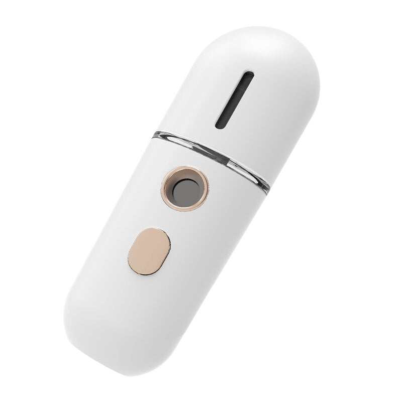 Nano Mist Sprayer USB Rechargeable Nebulizer Face Steamer Moisturizing Beauty Instruments Portable Deep Moisturizing Humidifier