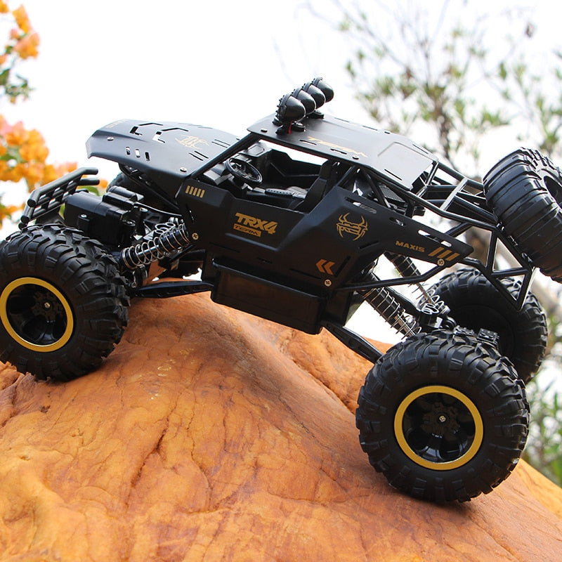 XYCQ RC Car 4WD 2.4GHz climbing Car 4x4 Double Motors Bigfoot Car Remote Control Model Off-Road Vehicle Toy