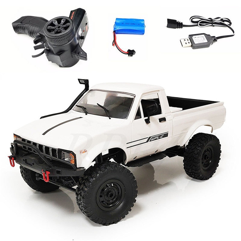 Newwst WPL C24 Upgrade C24-1 1:16 RC Car 4WD Radio Control Off-Road Mini Car RTR KIT Rock Crawler Electric Buggy Moving Machine