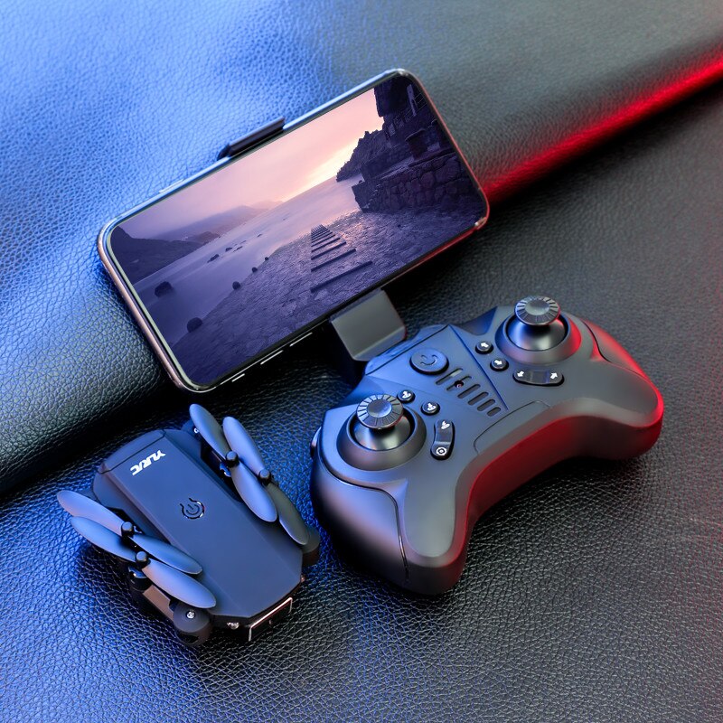 MINI 2.4G WIFI FPV 720PHD mini folding drone aerial photography 720P ultra-long endurance remote control airplane children's F4*