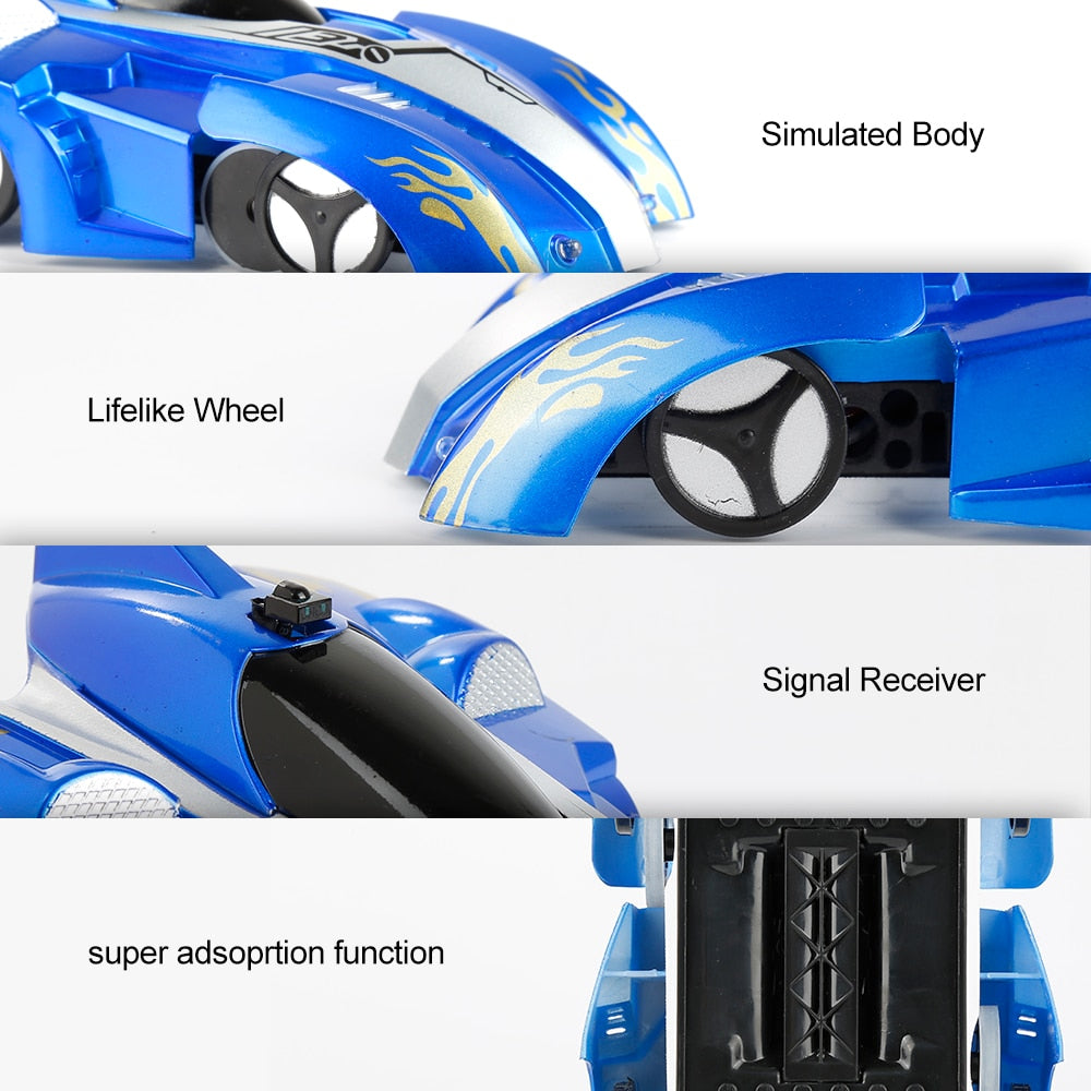 Wall Climbing Car 2 Modes Trick Racing Remote Control Car Stunt RC Car Wltoys Anti Gravity toys for Children Drop Ship