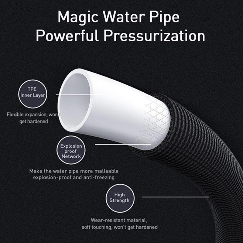 Baseus Car Washer Gun High Pressure Hose Cleaner Cars Foam Wash Spray Guns For Auto Garden Shower Cleaning Washing Tools