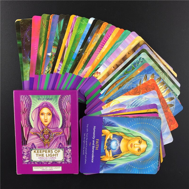 Super Attractor Tarot Card Deck Full English Guidebook Read Fate Family Party Board Game Oracle Playing Cards