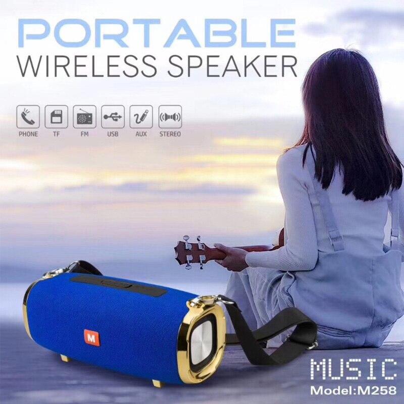 50W high power outdoor portable bluetooth speaker column music subwoofer 3D stereo support radio TF card AUXcaxia de som speaker