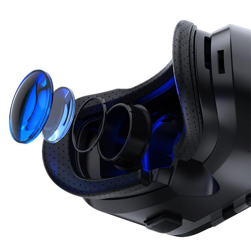 VR Shinecon 3 D Casque Viar 3D Glasses Virtual Reality Headset Helmet Goggles Augmented Lenses for Phone Smartphone Binoculars