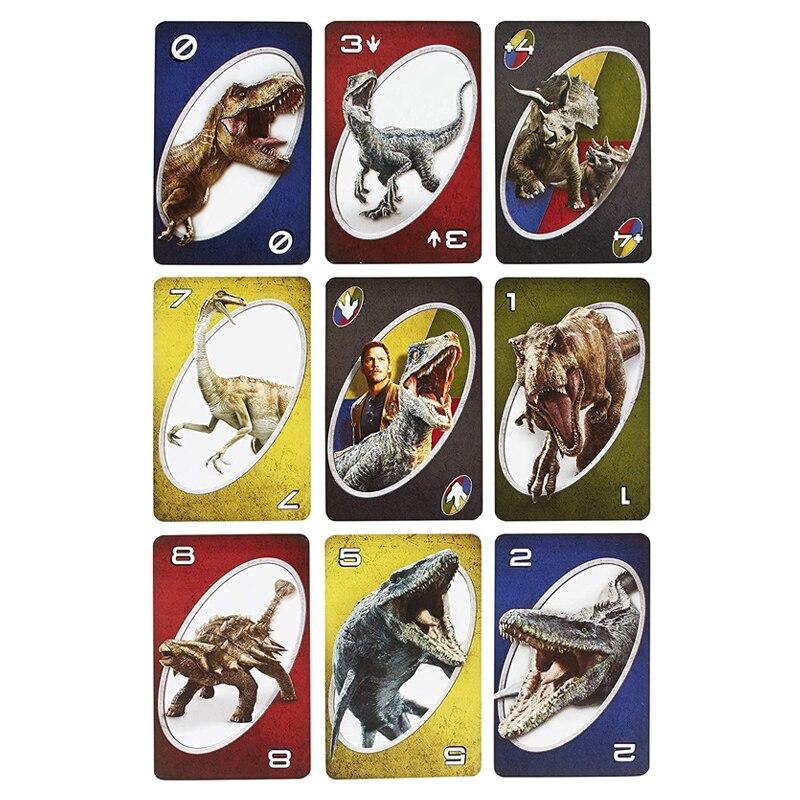 Mattel Games UNO: Disney Frozen II Marvel Avengers Jurassic World WWE Wrestling - Fun Family Friends Party Card Game