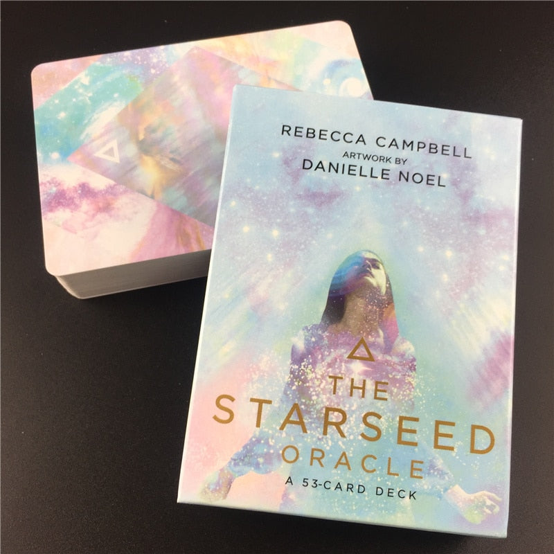 The Starseed Oracle Tarot Cards English Version Deck Tarot Board Games Playing Card Divination Fate Entertainment Table Game