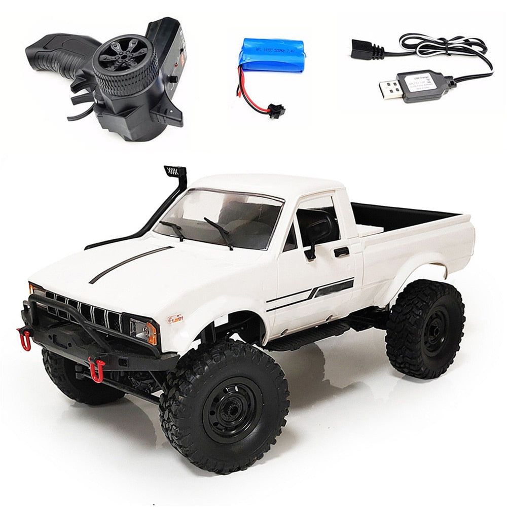 Newwst WPL C24 Upgrade C24-1 1:16 RC Car 4WD Radio Control Off-Road Mini Car RTR KIT Rock Crawler Electric Buggy Moving Machine
