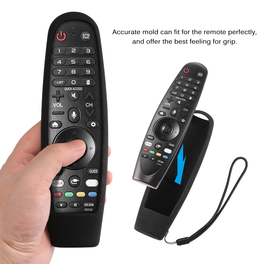 Durable Remote Control Cases For LG Smart TV Remote AN-MR600 Magic SIKAI Smart OLED TV Protective Silicone Covers