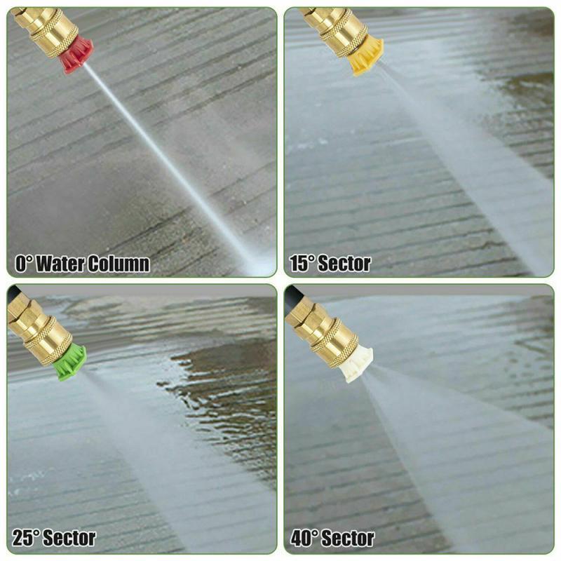Car Cleaning Foam Gun Car Cleaning Washing Spray Gun High Pressure Car Washer with 5pcs Soap Spray Nozzles