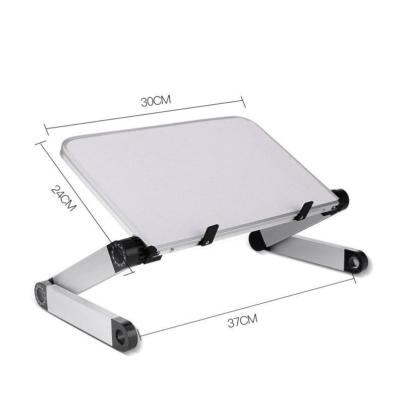 Portable Laptop Table Adjustable Notebook Stand Desk for Office Bed Folding Desk Adjust 360 Degree Laptop Computer Stand Holder
