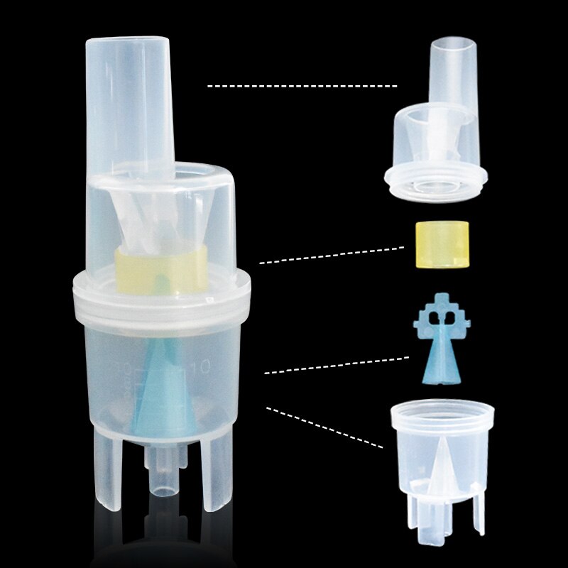 Adult Children Cup Filters Atomizer Cup Catheter Inhaler Set Medical Nebulizer Cup Compressor Nebulizer Accessories Spray