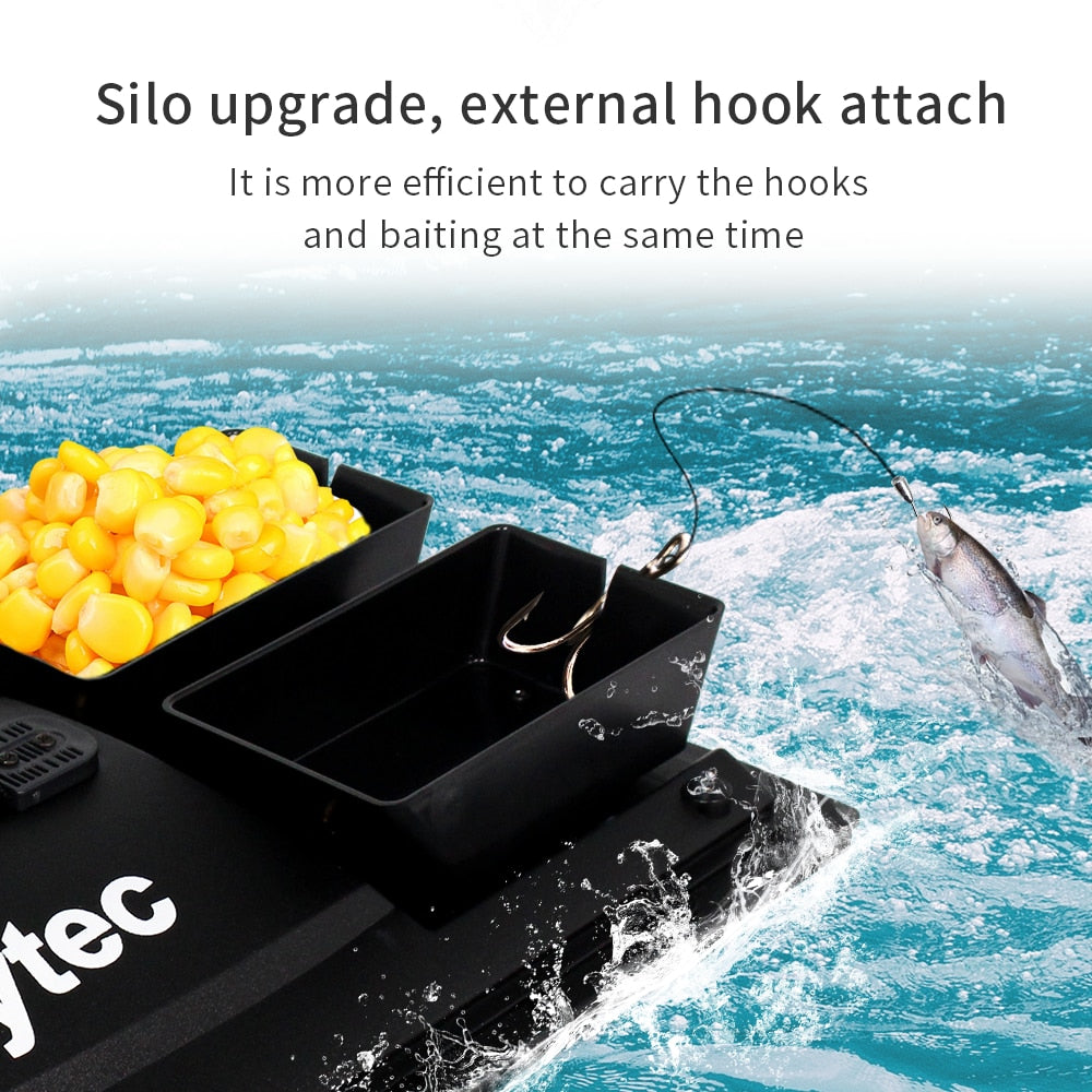 Flytec 2011-5 New Ungrade RC Bait Boat Fishing Tools Finder 1.5kg Loading 500m Remote Control Fishing Bait Boat RC Boat