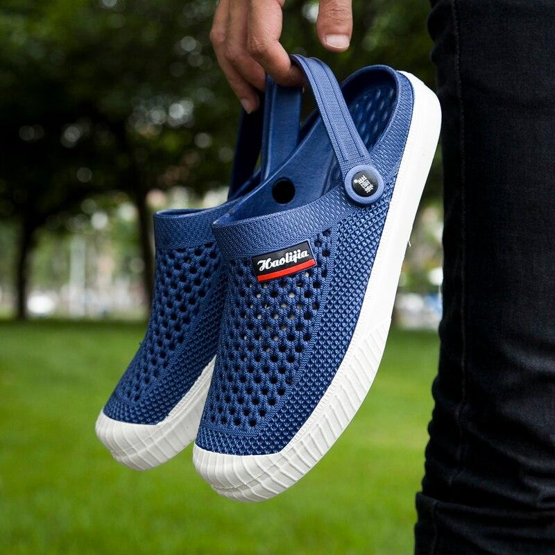 Sapato Feminino 2020 Brand Duty-free Lover Clogs 6 Colors Crocks Shoes Men Band Sandals Summer Beach Water Swimming Mens Shoe