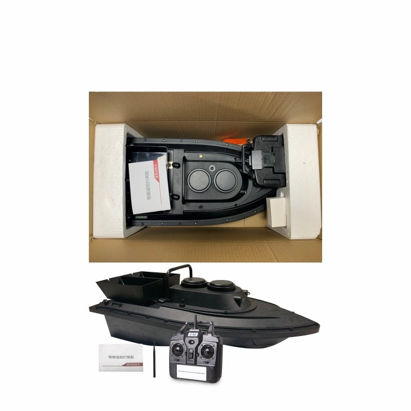 2020 new smart dual warehouse remote control 1.5kg load fishing boat bait boat motor boat underwater fish finder waterproof