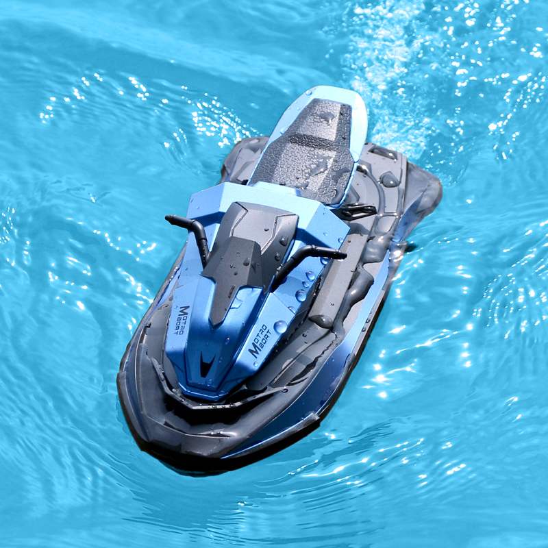 JJRC S9 1/14 2.4G Motorcycle Double Motor Two Speed Vehicle RC Boat Remote Control Boat Models Outdoor Toys for Boy Kid Gift
