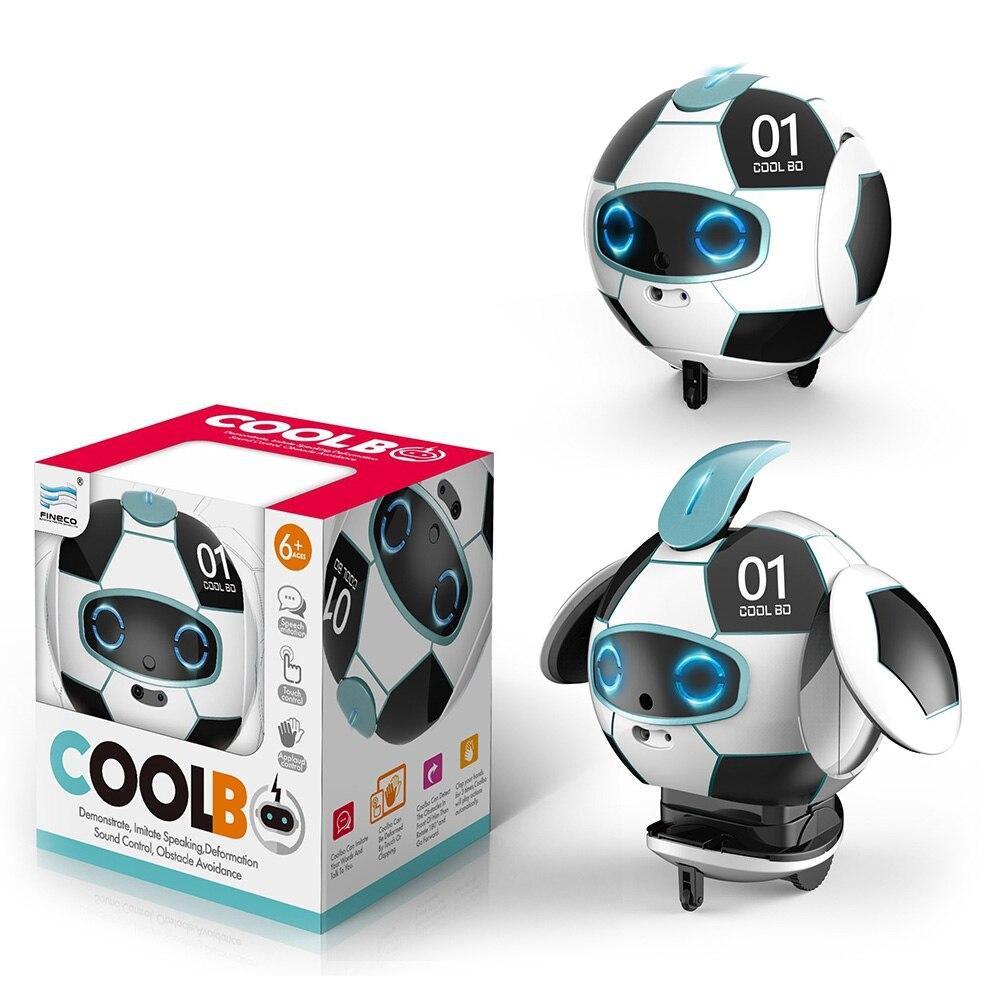Hot RC Robot Toys 2.4G Remote Control Intelligent Soccer Robots With Sound Action Figure Ball Robot Kid Toys for Children Gift