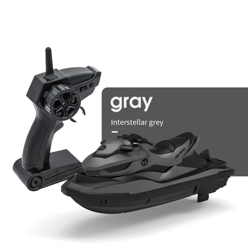 New M5 Mini High-Speed Remote Control Boat 2.4G 50 Meters Remote Control Distance Summer Waterproof Electric Motor RC Boat 2020