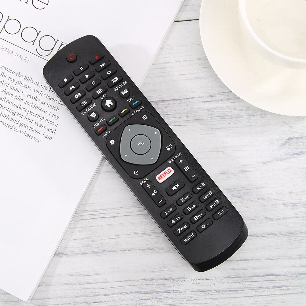 Television Remote Control Household Bedroom Replacement Accessories for PHILIPS TV with NETFLIX HOF16H303GPD24 398GR08B