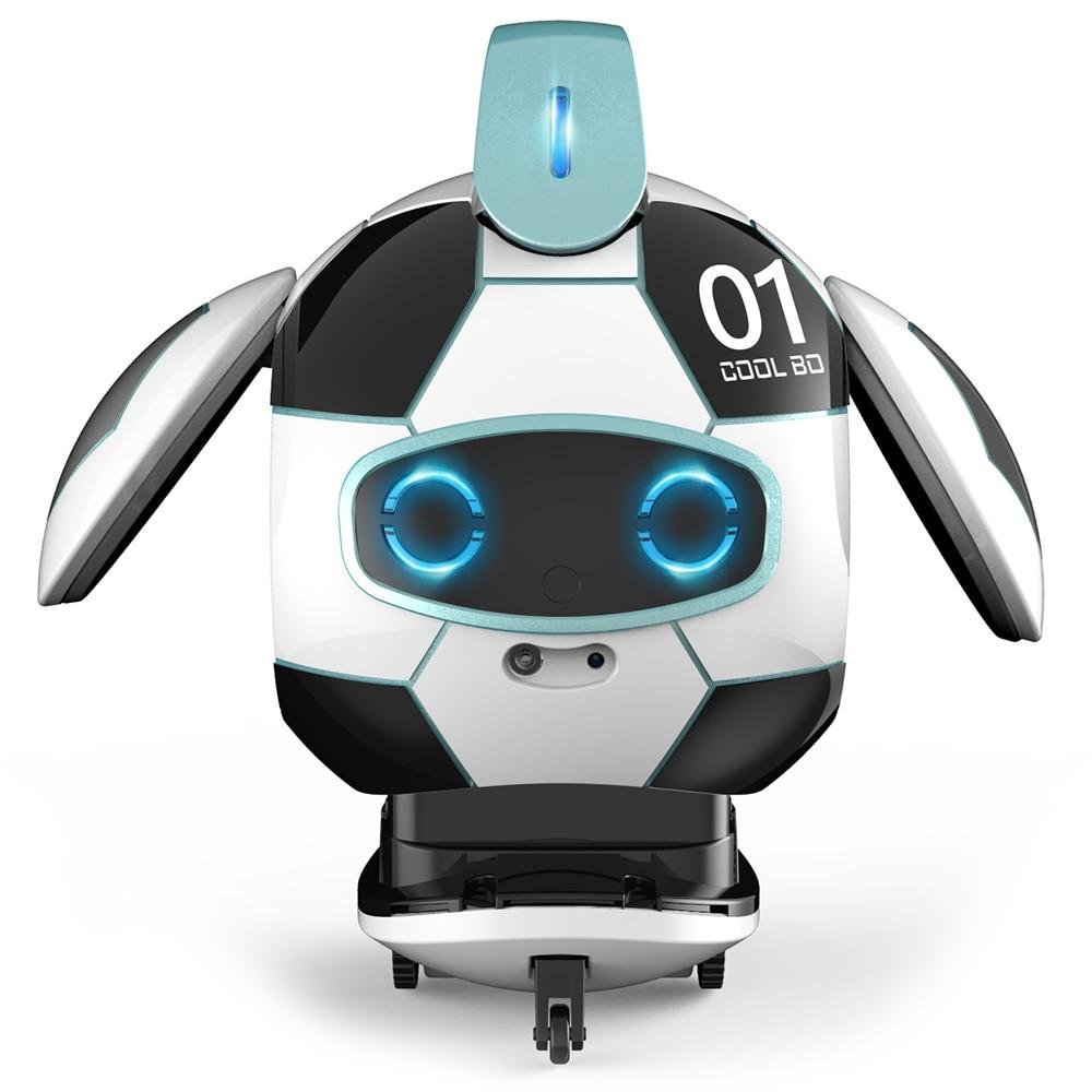 Hot RC Robot Toys 2.4G Remote Control Intelligent Soccer Robots With Sound Action Figure Ball Robot Kid Toys for Children Gift