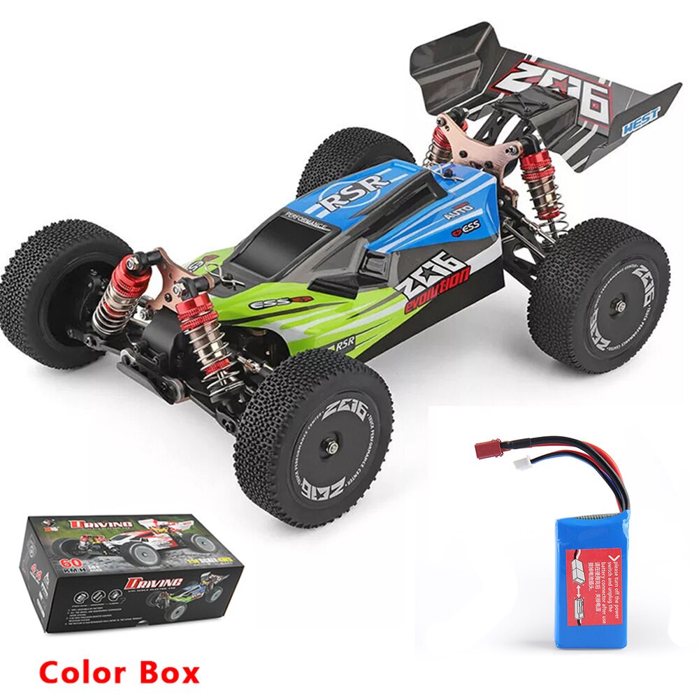 2020 New 1/14 144001 RTR 2.4GHz RC Car Scale Drift Racing Car 4WD Metal Chassis Hydraulic Shock Absober Off-Road Vehicle Toy