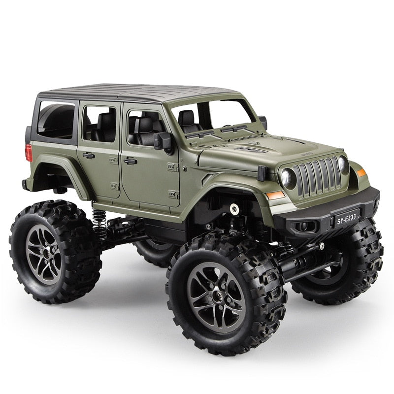 2.4G 1:14 Remote Control Four-Wheel Drive High-Speed Car Rc Climbing Car Children'S Toy SUV Truck Wranglers car