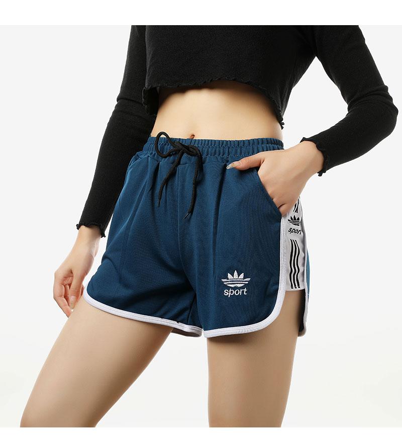 New Summer Sports Short Women Gym Shorts High Waist Summer Casual Elastic Waist Beach Women Short Pants