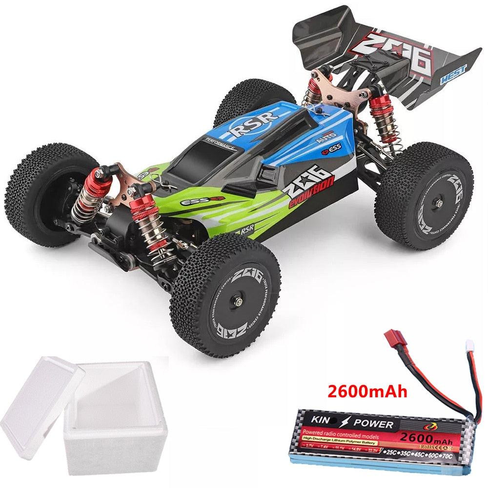2020 New 1/14 144001 RTR 2.4GHz RC Car Scale Drift Racing Car 4WD Metal Chassis Hydraulic Shock Absober Off-Road Vehicle Toy