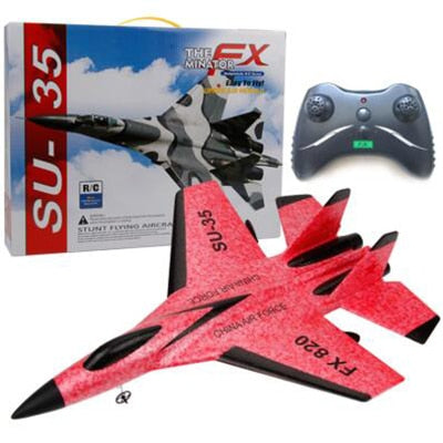 2.4G Glider Plane Hand Throwing foam drone SU35 RC airplane model Fixed wing toy aviones a control remoto juguete toys for boys