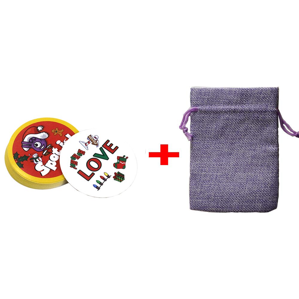 spot card games 70mm family party game for kids education enjoy it Dobble board game spot series red camp shalom holiday road