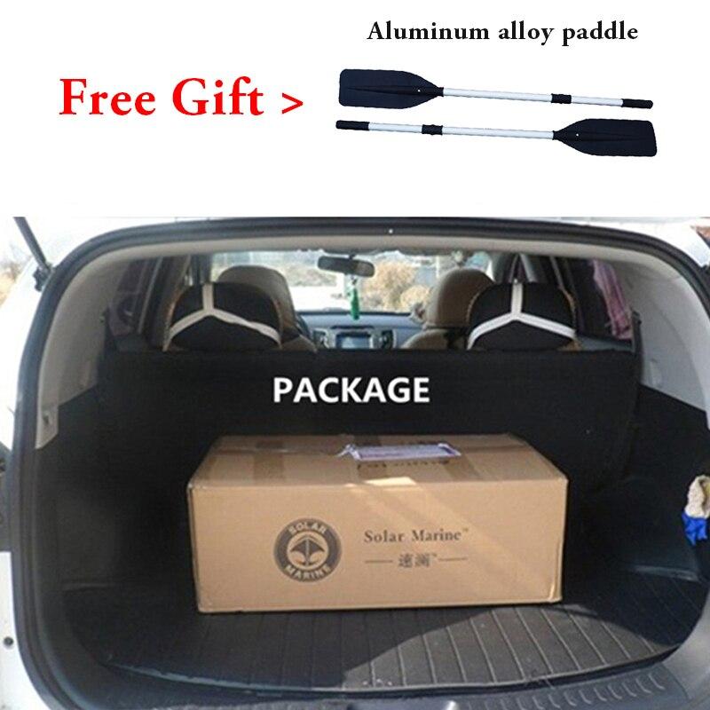 175-260cm PVC Inflatable Boat Wear-resistant Foldable Air Rowing Kayak/fishing boat for 1-5 person Fishing dinghy Outdoor Sports