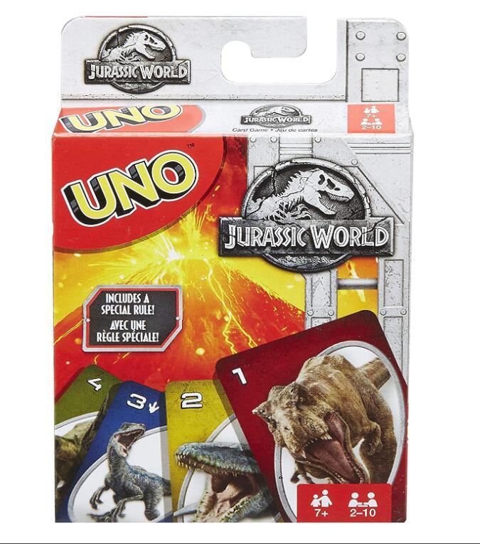 Mattel Games UNO: Disney Frozen II Marvel Avengers Jurassic World WWE Wrestling - Fun Family Friends Party Card Game