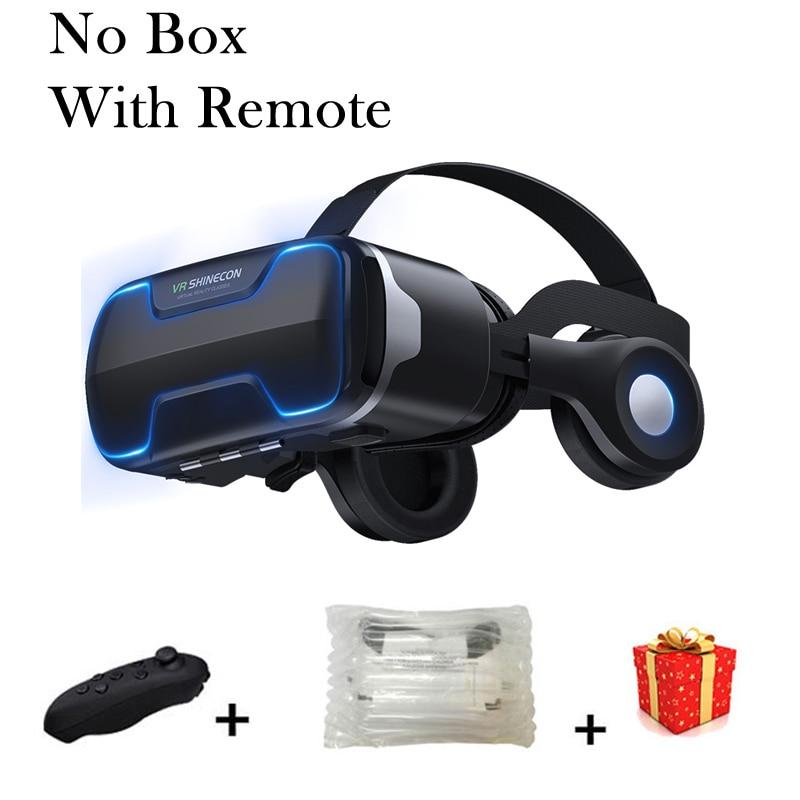 VR Shinecon 3 D Casque Viar 3D Glasses Virtual Reality Headset Helmet Goggles Augmented Lenses for Phone Smartphone Binoculars