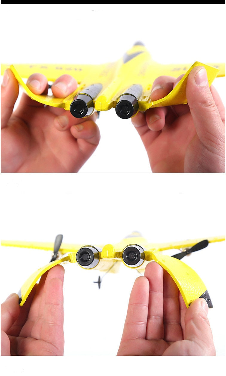 2.4G Glider Plane Hand Throwing Foam Drone SU35 RC Airplane Model Fixed Wing Toy Aviones Control Remoto Juguete Toys for Kids