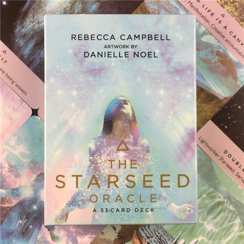 The Starseed Oracle Tarot Cards English Version Deck Tarot Board Games Playing Card Divination Fate Entertainment Table Game