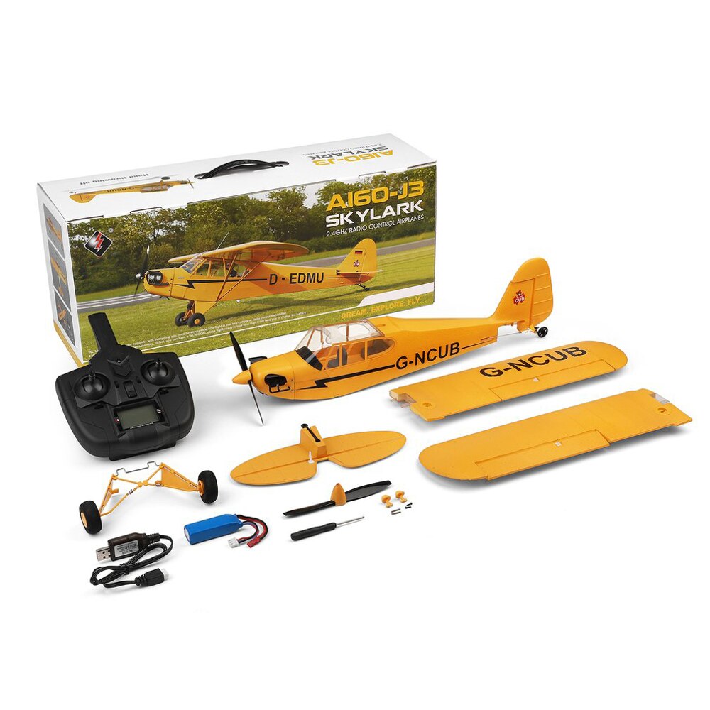 A160 RTF EPP RC Drone Remote Radio Controlled Aircraft Model RC Airplane Foam Air Toy Plane 3D/6G Flighter Fixed Wing Airplane